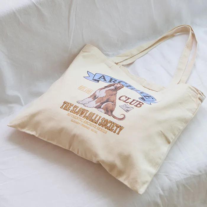 Archive puppy ecobag - Ivory