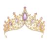 Alloy Queen Princess Crown Baroque Prom Dress Jewelry Vintage Bridal Headband  New Year