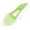 3-in-1 Avocado Slicer Shea Corer Butter Peeler Fruit Cutter Pulp Separator Plastic Knife Kitchen Vegetable Tools