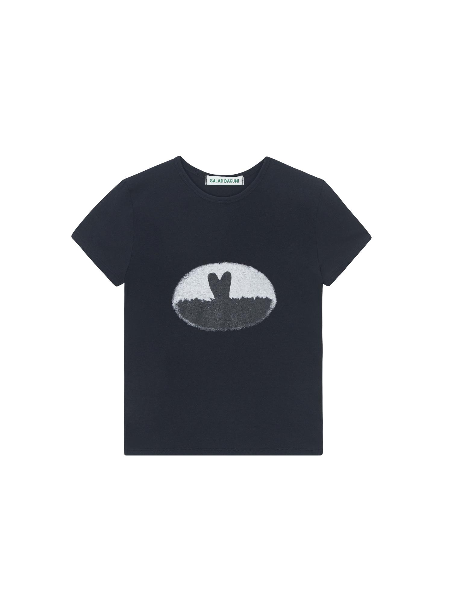 Salad Basket Signature Bunny Tee -Black Free