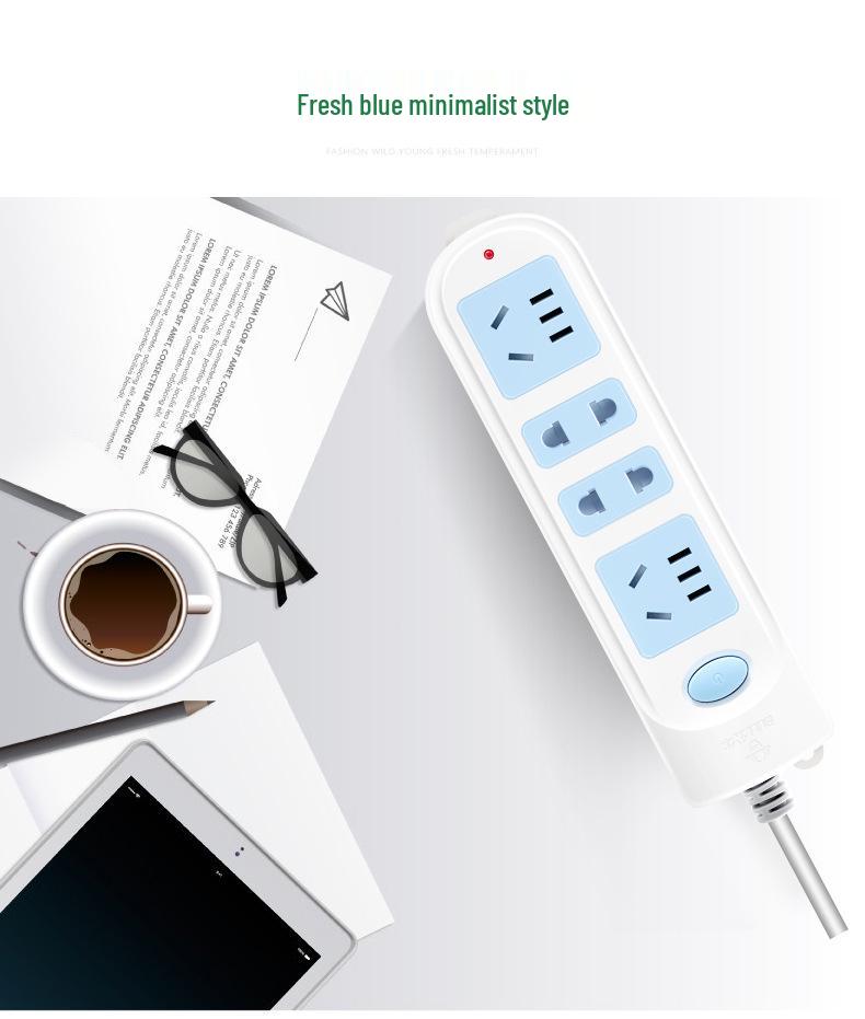Prelungitor GN-606/607: Prelungitor cu Patru Prize și Control Principal