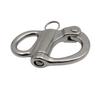 Jaw Swivel Snap Shackle Stainless Steel for Sailboats Spinnakers Halyards &Diving 35/52/69/96mm Snap Shackle