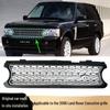 Gray Edge Silver Mesh Front Bumper Grille for 2006 Range Rover Vogue Supercharged