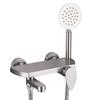 304 Stainless Steel Bathtub Shower Faucet Hand-held Sprinkler Shower Set Hot And Cold Mixer Shower Tap Nickel
