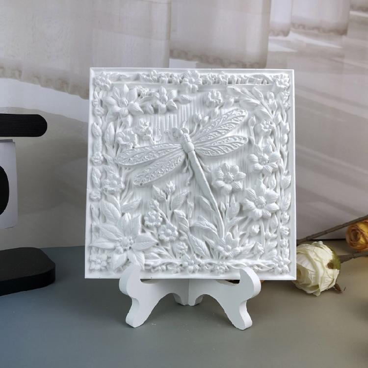 Multipurpose Silicone Crafting Mold Versatile Wall Art Silicone Casting Mold for Resin Art and Tabletop Decoration