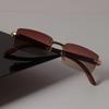 Retro kočičí oko sluneční brýle Dámské Pánské Vintage Čtvercový Malý Rám Módní Oculos Neformální Unisex Brýle