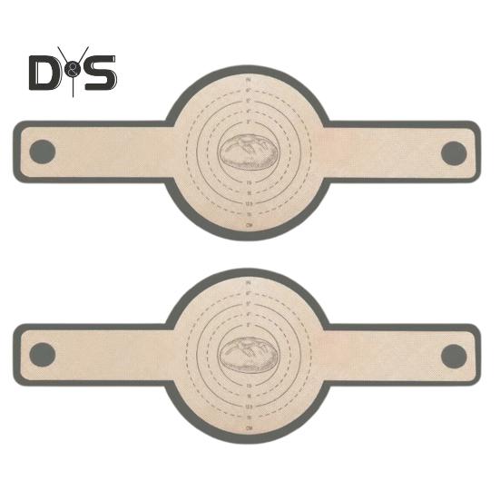 Hollanda Fırını için 2 Adet Silikon Ekmek Askısı Isıya Dayanıklı Ekmek Pişirme Matı Ekşi Mayayı Aktarmak İçin Uzun Saplı Yeniden Kullanılabilir Ekmek Askısı