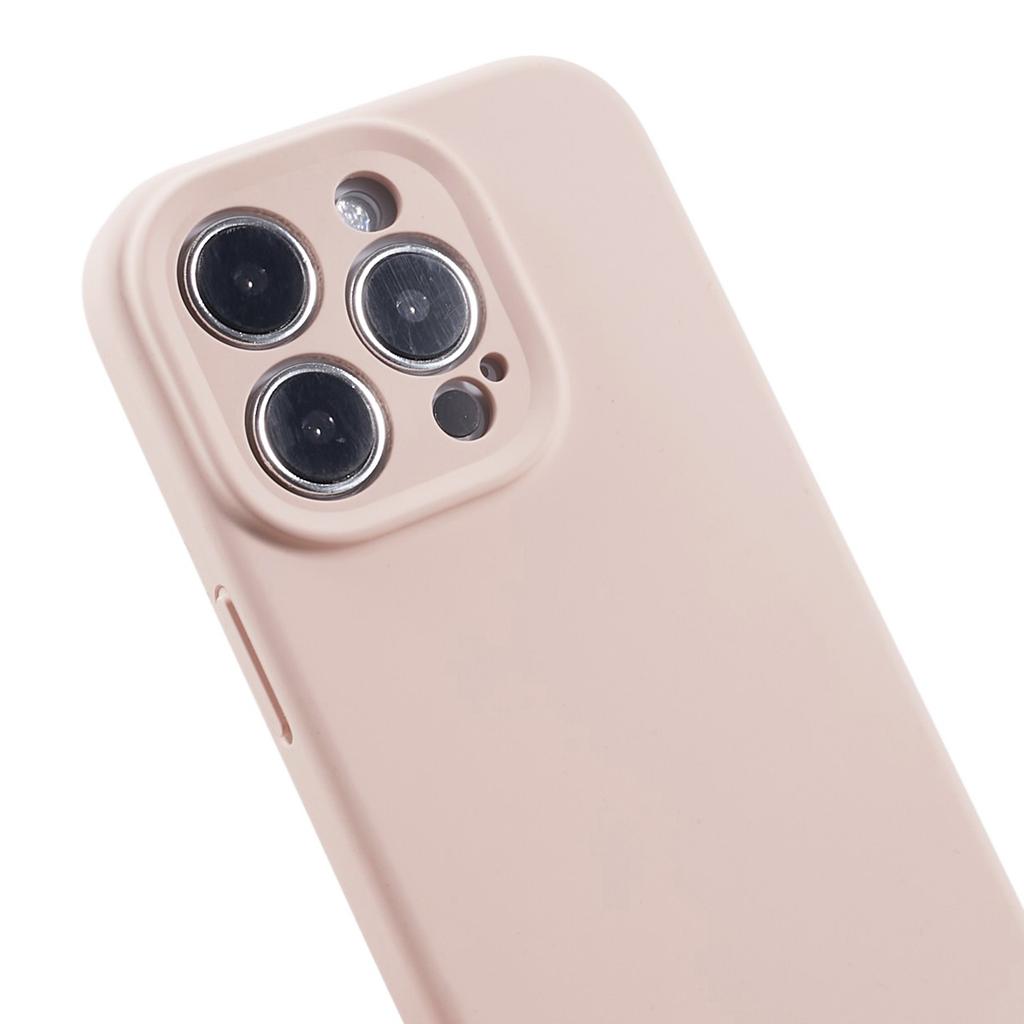 Flüssigsilikon+PC Handyhülle für iPhone 15 Pro Kratzfest Präzise Aussparung Handyhülle