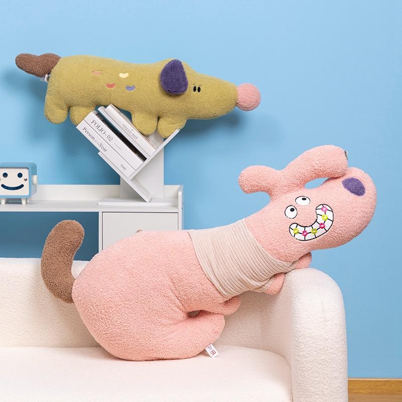 Tangdou Puppy Pillow Plush Toy Large Doll Holding Sleeping Legs On The Bed and Holding Pillow Pillow Pillow Dog Doll Doll