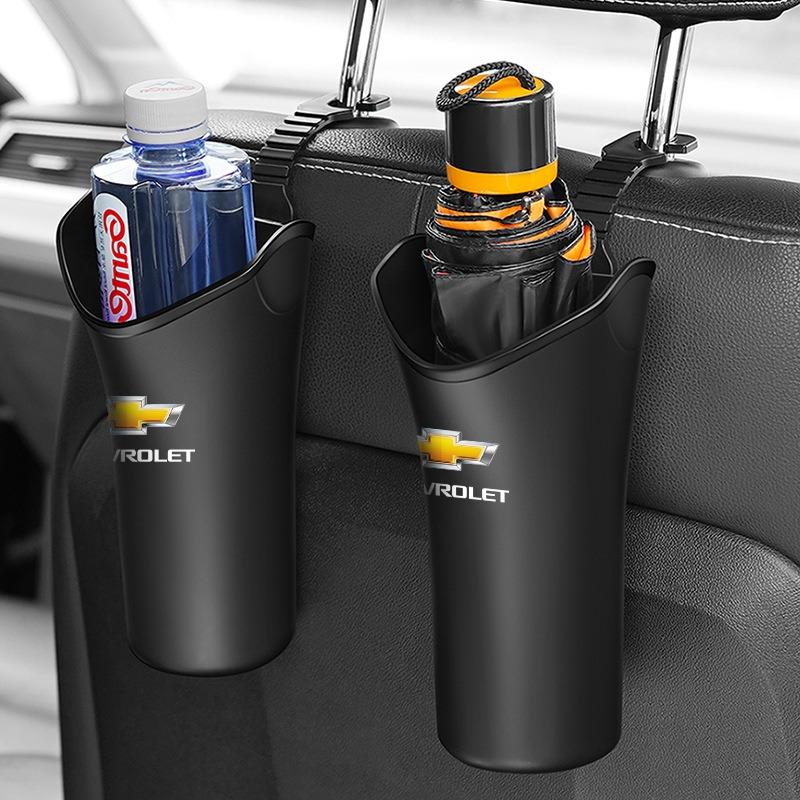 Car Styling Car Storage Box Umbrella Garbage Organizer Bucket For Chevrolet Cruze Malibu Sail Spark Captiva Equinox Tracker AVEO Lova RV Accessories