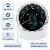 Waterproof Digital 85MM GPS Speedometer With GPS Antenna 0-160MPH 0-200KMH 7 Colors LED Backlight Odometer Gauge for 12V24V