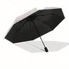 Sugar bunnies Automatic Open/Close Umbrella-Cute Umbrella with Cute Design, Portable 3-Fold Compact Umbrella for Men & Women, Halloween Chri