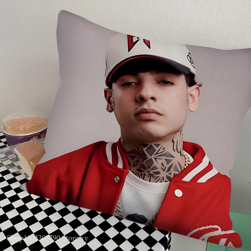 Rapper Natanaels Cano Pillow Case Fashion Square Pillowcase Bedroom Sofa Room Ins Decoration Leisure Cushion Cover 40x40