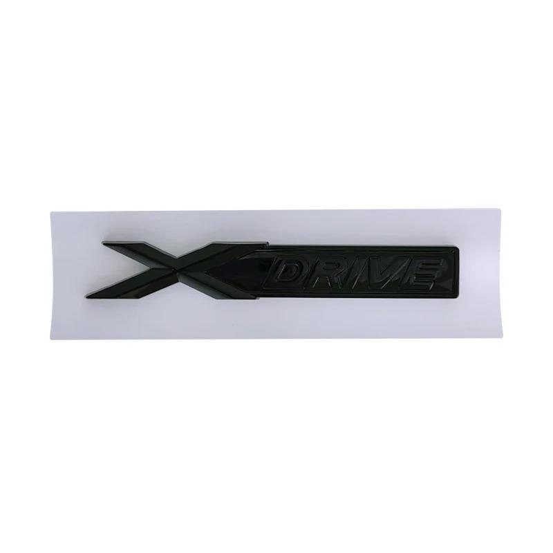 3D ABS Car Rear Trunk Emblem Badge Nameplate Xdrive Sticker For BMW Xdrive Logo 328i 320d 320i 530d 525d E60 F10 G20 Accessories Yk2