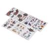33pcs Fake Scars Tattoo Sticker Temporary Zombie Halloween Face Body Makeup Tattoos