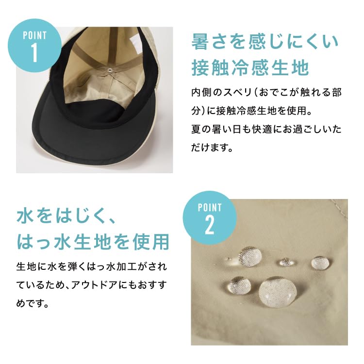 W by Shading UV Hand Adjustable Crease Basic [Wpc.] [World Party] [2025] Cool-to-the-touch Cap, Over-the-Hand Parasol, 100% & Protection/UPF50+,