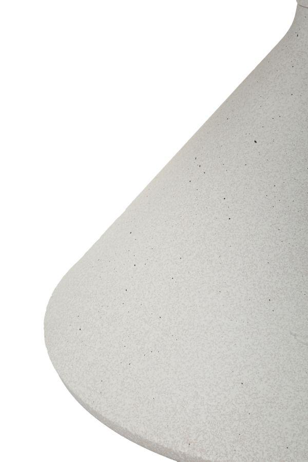 Table White Cm Ø 42X40