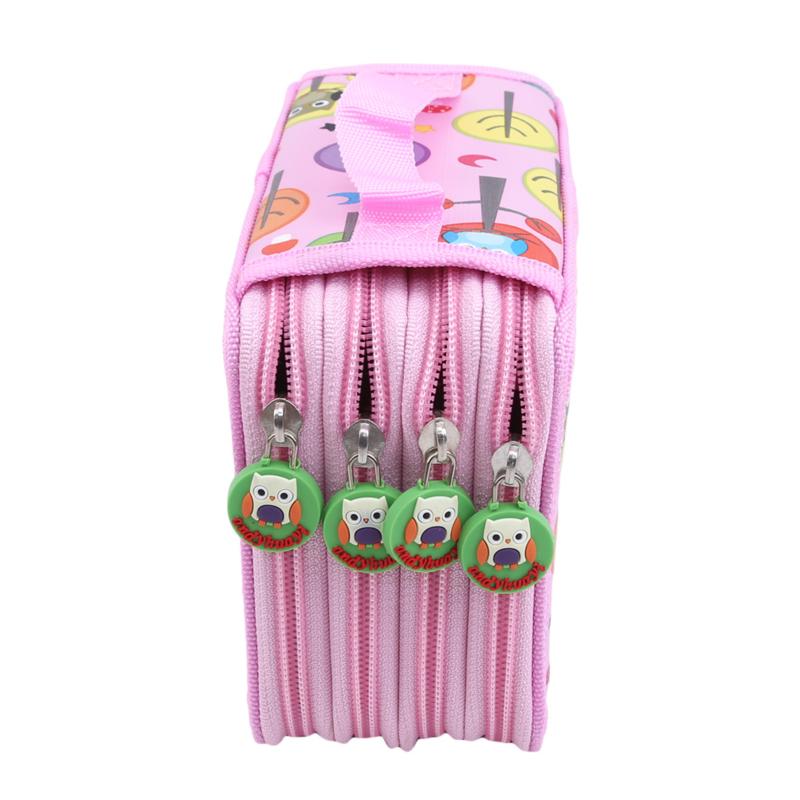 Large Pencil Case Hole Sketch Zipper Capacity Art Painting Drawing Sketch Pen Storage Bag Organizer Paintbrush Statione 32/52/72