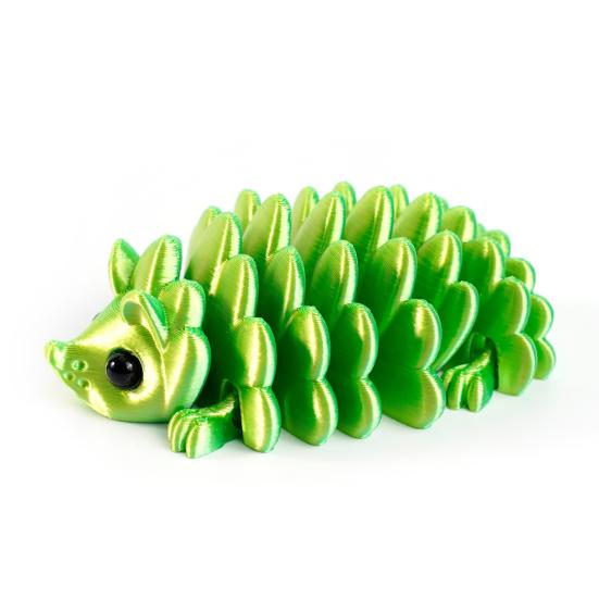 3D Printed Pinecone Hedgehog Figurine Movable Joints Hedgehog Stress Relief Fidget Toy Home Office Desktop Decoration Ornament