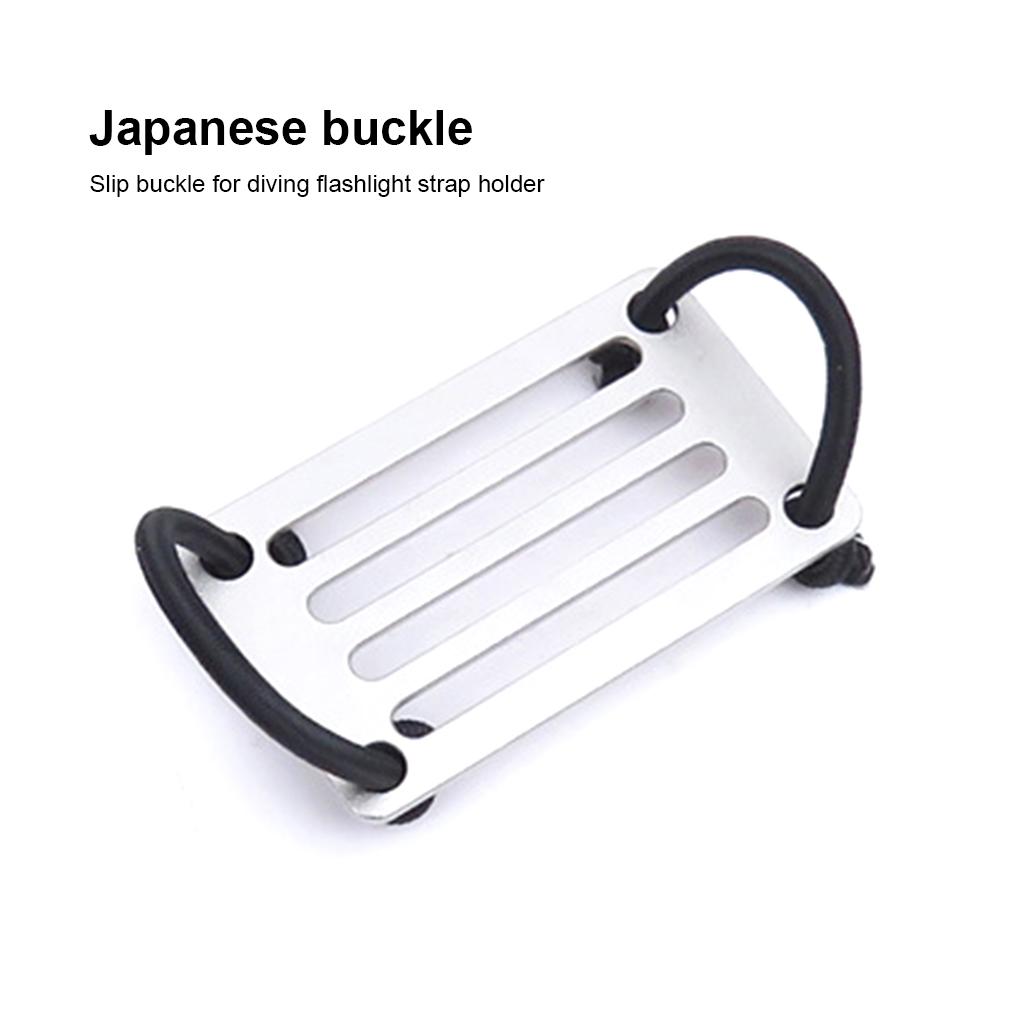 Pasek balastowy Prowadnica Ślizgowa Narzędzia Sportowe Nurkowanie Mocowanie Latarki Stal Nierdzewna Sidemount Harness Nurkowy Akcesoria Mocujące Taśmowe