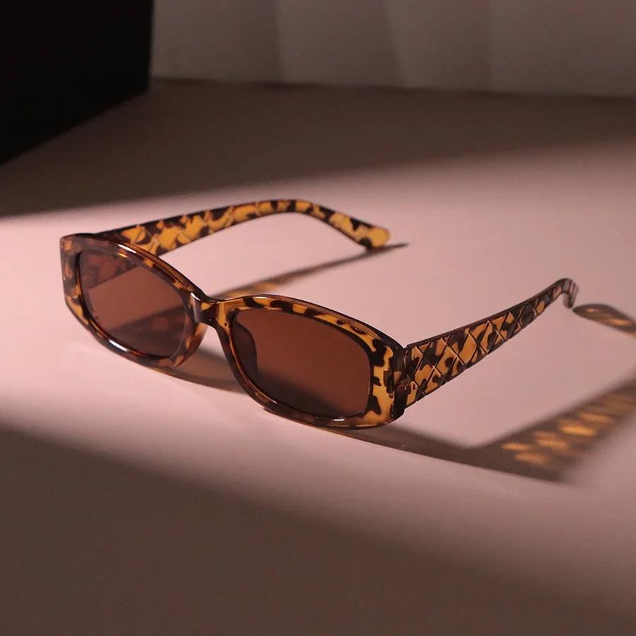 

Квадратные винтажные солнцезащитные очки Женские Мужские Бренд Прямоугольная оправа Ретро Солнцезащитные очки Женские Мужские Оттенки На открытом воздухе Панк Other