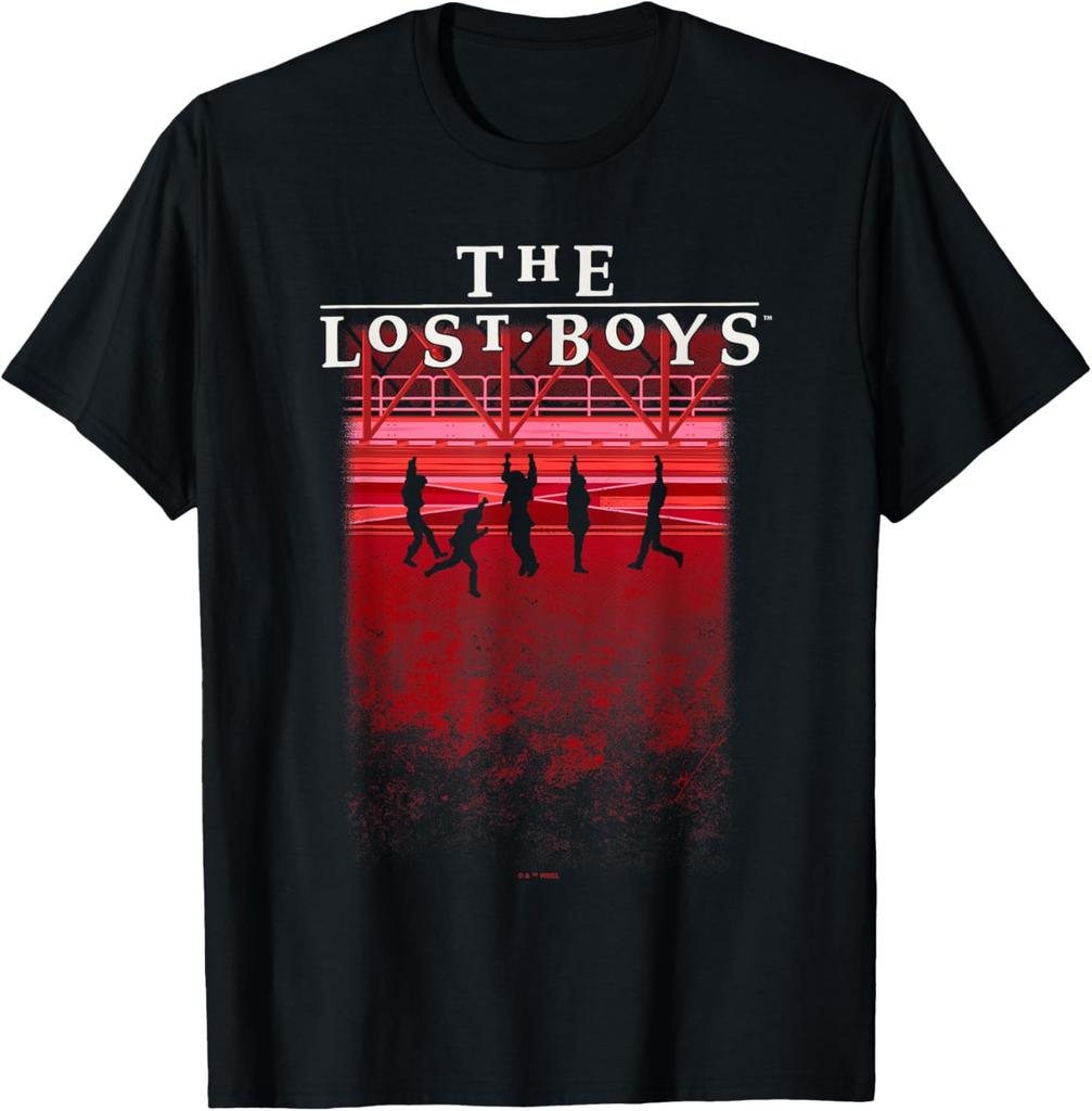 The Lost Boys T Shirt Vampire Horror Movie s Classic Graphic Print Cotton Short Sleeve Tee Unisex Women Casual Streetwear Tops