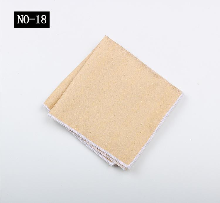 Kaffe Ficknäsduk Herrkostym High-End Mönster Polyester Siden Bankett Värd Retro Liten Fyrkantig Handduk Näsduk Bröstnäsduk