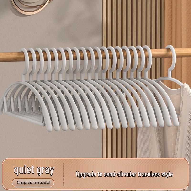 Seamless Anti-Slip Clothes Hanger for Home and Dorm Use