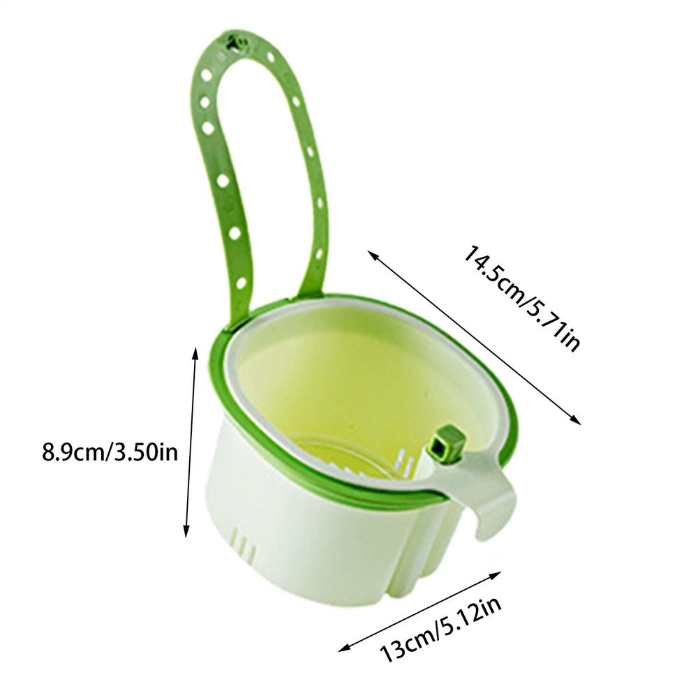 Sink Drain Basket Hanging Basket Faucet Residual Separation Filtration Storage Rack Kitchen Storage Filter Drain Rack