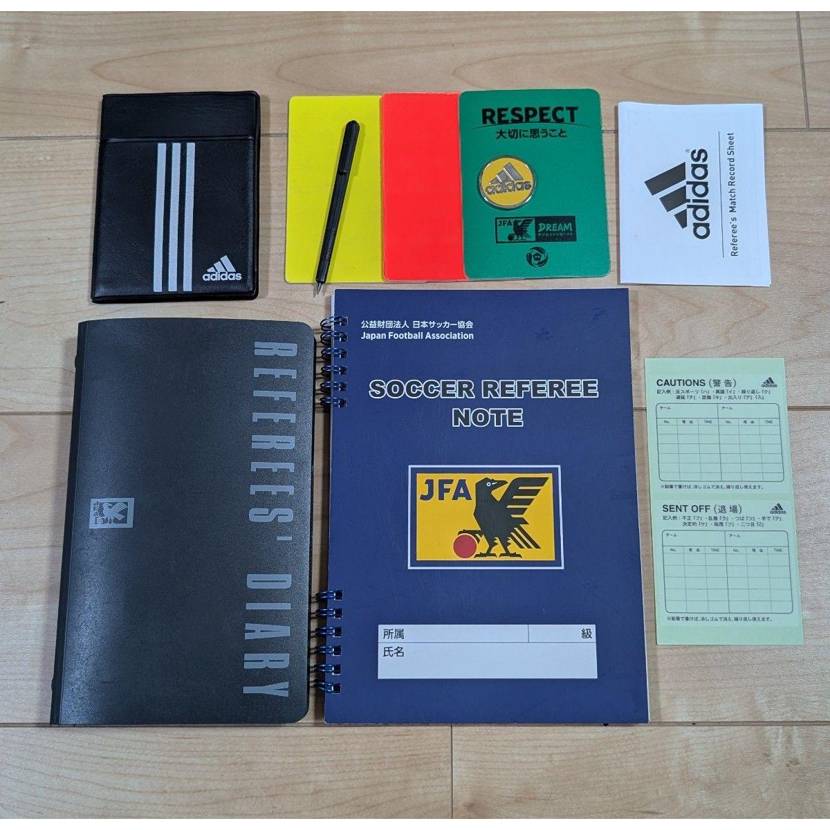Used [Unused] adidas Adidas referee referee card case with set toss coin