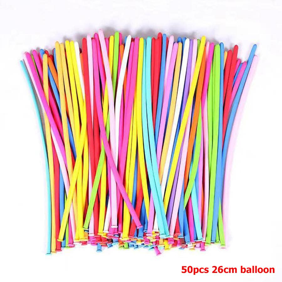 

50/100pcs 26cm Balloon with Mini Pump Color Random Ship Pump Balloon Household Home Decoration Balloon Room Decoration Props 10inch