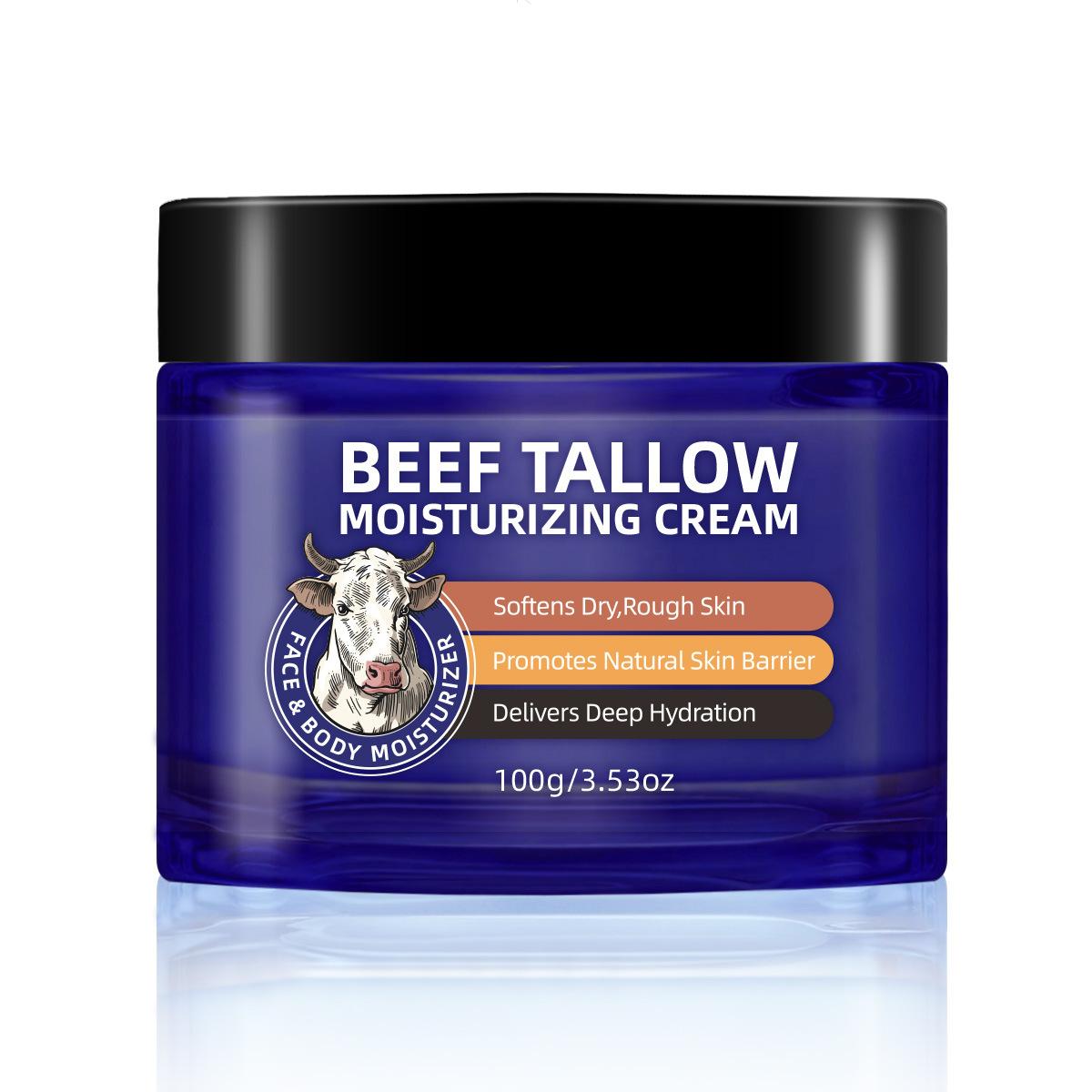 

Tallow Facial Moisturizing Cream 100g – Deep Hydration, Nourishing & Non-Greasy