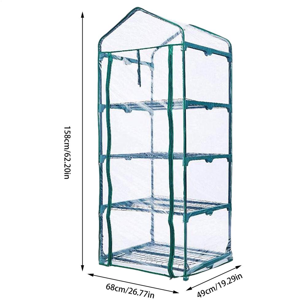 Чехол для теплицы ПВХ Чехол для теплицы УФ-стойкий Запасная деталь Защитный козырек для сада (только чехол, без держателя)