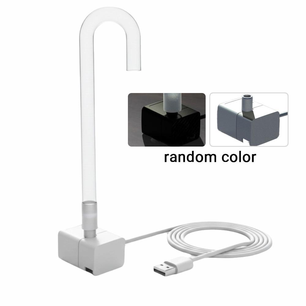 Bent Tube Cat Water Fountain Pump Multifunctional Water Circulation Pump Pet Water Fountain