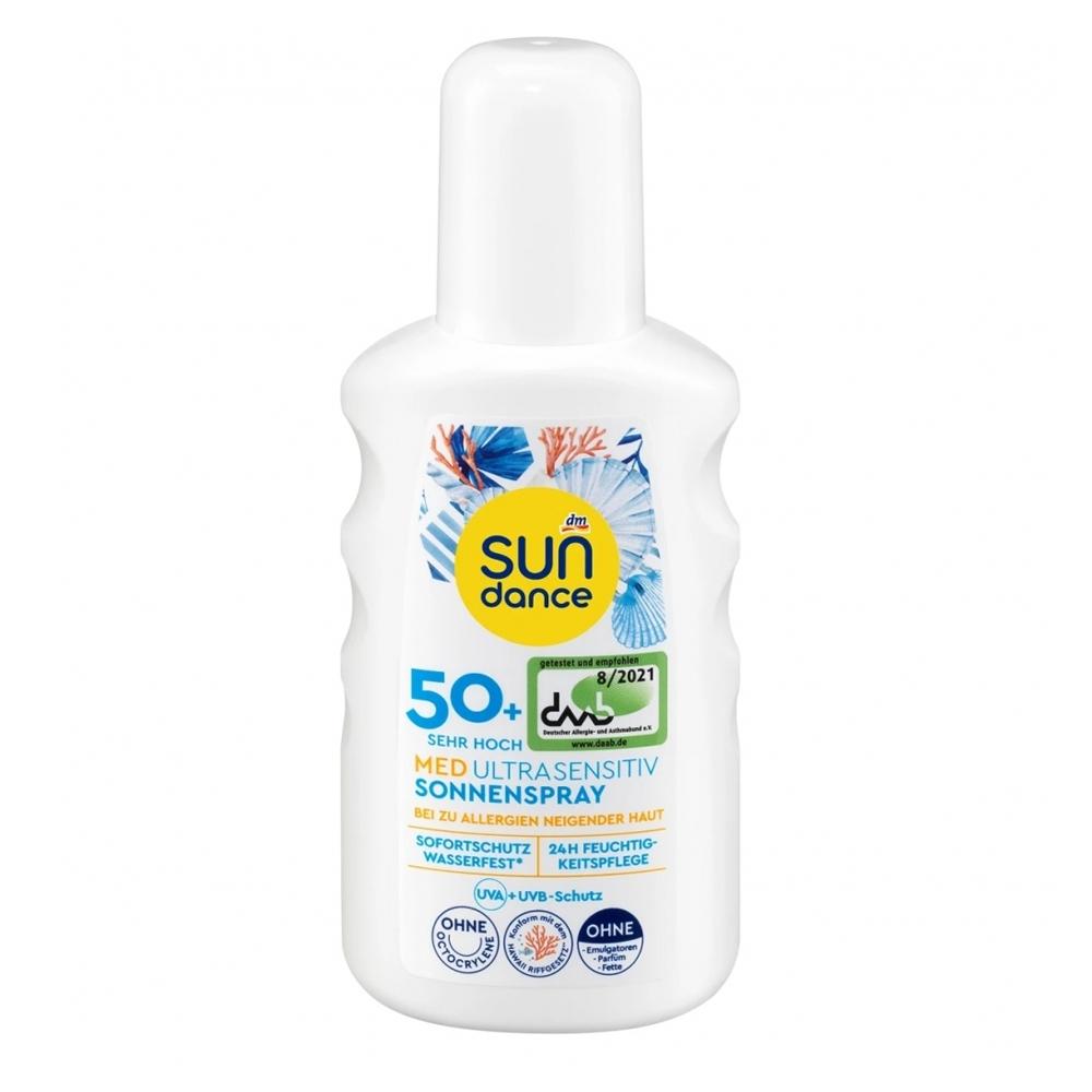 Dm Sundance Med Spray Solare Ultra Sensibile Senza Profumo Lsf50+ 200Ml