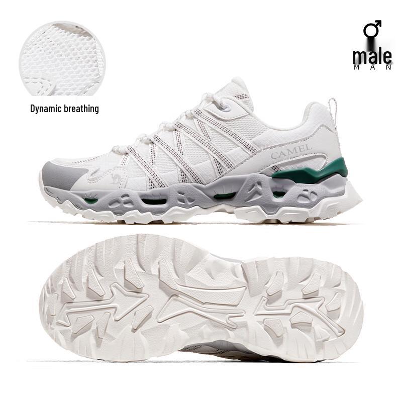 

Бежевые мужские дышащие походные ботинки 41