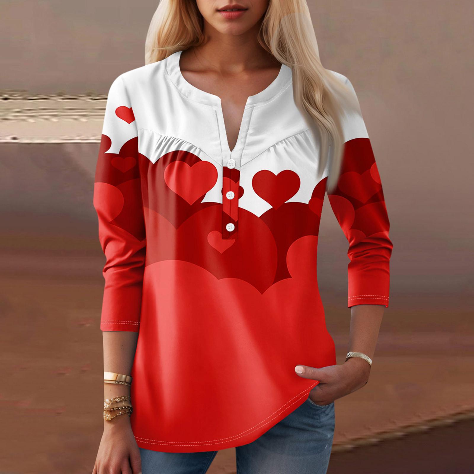 

Женская мода повседневный топ с длинным рукавом и круглым вырезом с цветочным принтом M