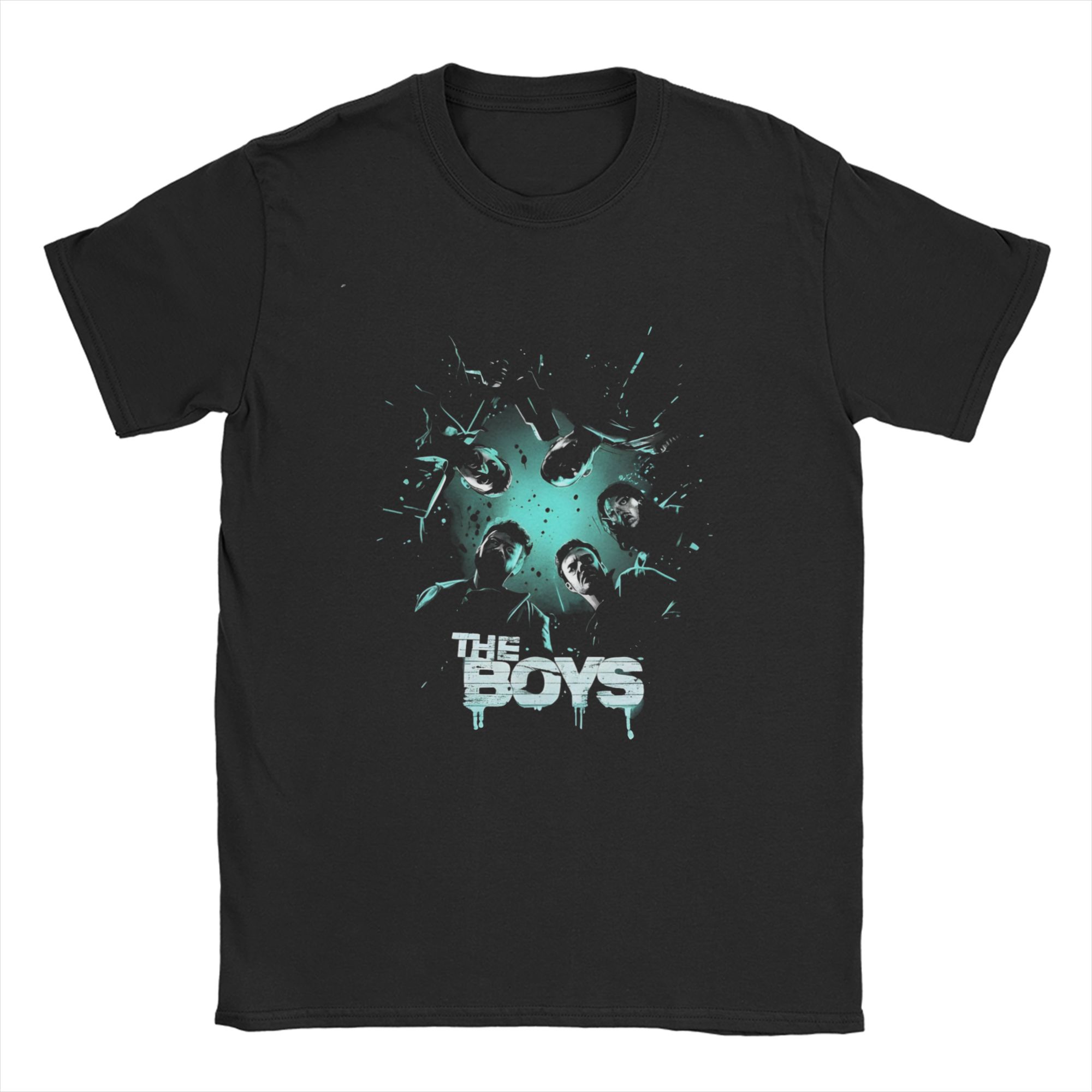 VOUGHT INTERNATIONAL The Boys T Shirts Unisex WOMEN Pure Cotton TShirt Crew Neck  Tee Shirt Short Sleeve Clothing Plus Size S