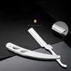 GIANXl Manual Folding Shaver Stainless Steel Straight Edge Razor With Blades Professional Sharp Barber Shaving Beard Cutter