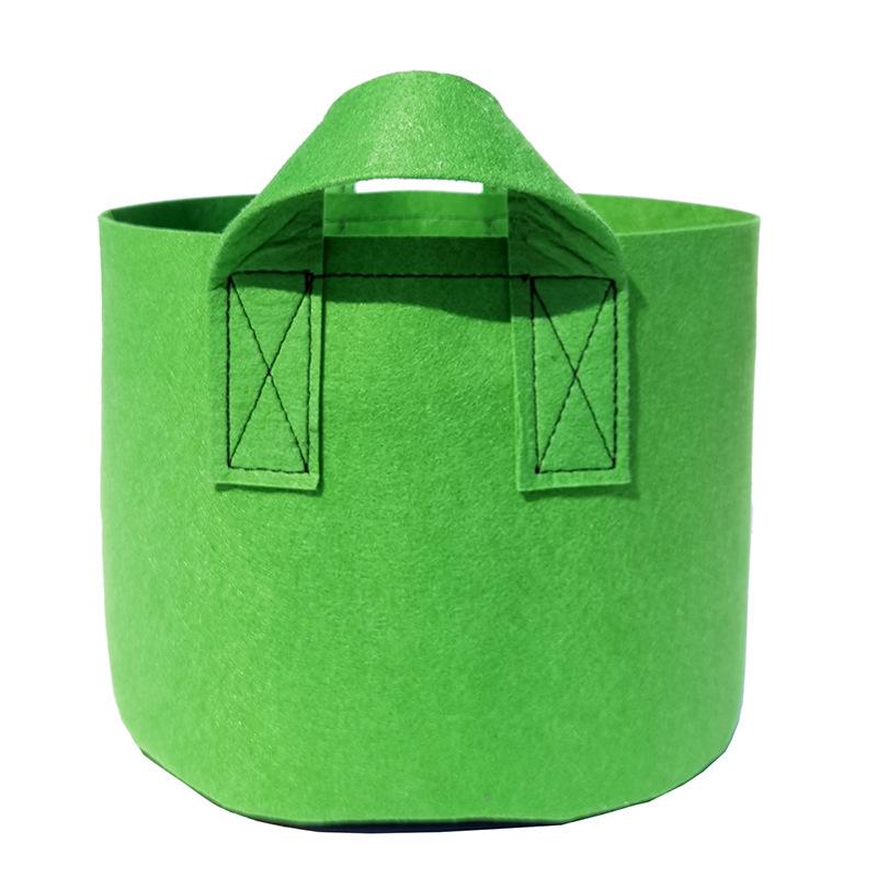 planting bag, green thickened non-woven flower pot, vegetable planting bag, beauty planting bag, nutrition bag round.