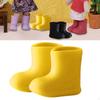 Doll Rain Boots Shoes Dolls Accessories Silicone Soft for 1/12 BJD Stylish Photo Prop Stable