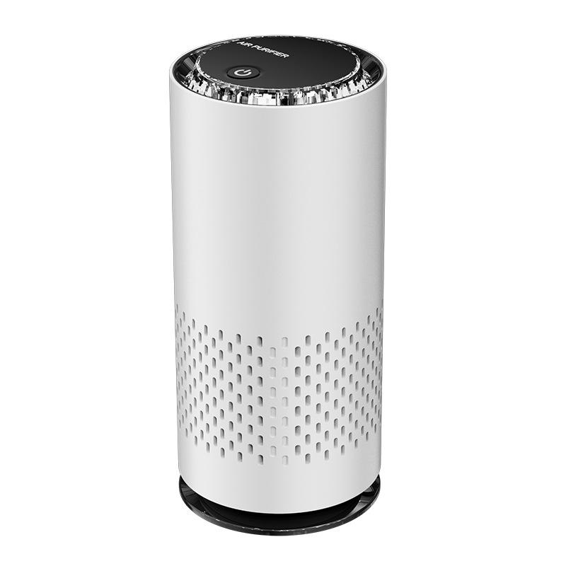 Cross-Border Car Air Purifier & Aromatherapy: HEPA Filter with Negative Ion & Formaldehyde Removal