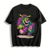 Frankenstein Gorilla Print Top Fun Halloween Casual T-Shirt For Men Women Pure Cotton T-shirt