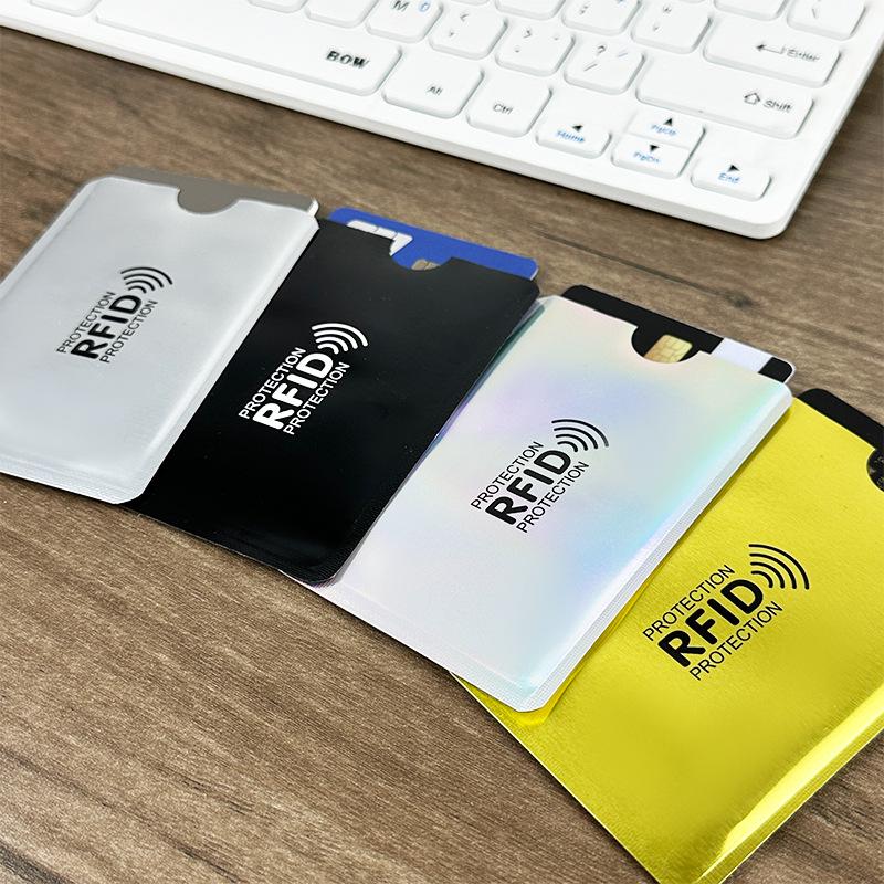 Cross-border RFID & NFC Blocking Waterproof Aluminum Card Sleeve