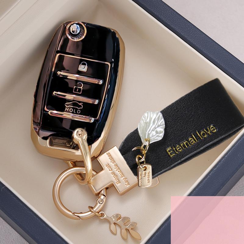 Car Key Case Cover for Kia K2 KX Rio Sorento K4 Cerato Forte Picanto Stonic Carnival Niro Morning Picanto Elantra Verna Sportage