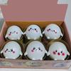 Steamed Bun Squeeze Toy Cartoon with Steamer Stress Relief Dough Hand Ball Sensory Fidget Toy Anti-Anxiety Travel Relaxation Tools