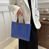 Large Capacity Soft Pu Fashion Shoulder Bag For Women 2024 New Trendy Street Style Tote