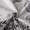 Chinese Classical Printed Chenille Sofa Cover Rural Plants and Flowers Couch Towel with Tassels Soft Anti Cat Scratch Dust Cover
