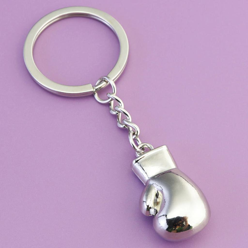 Inspirational Fitness Keychain Boxing Glove/Dumbbell/Golf Head Pendant Keyring Unique Gift For Gym Enthusiasts