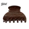 Broken Hair Grip Clip Shark Claw for Women Non-Slip Acrylic with Fine Teeth Matte Compact Shell Texture Back Head Half-Tied And Bangs Accessory